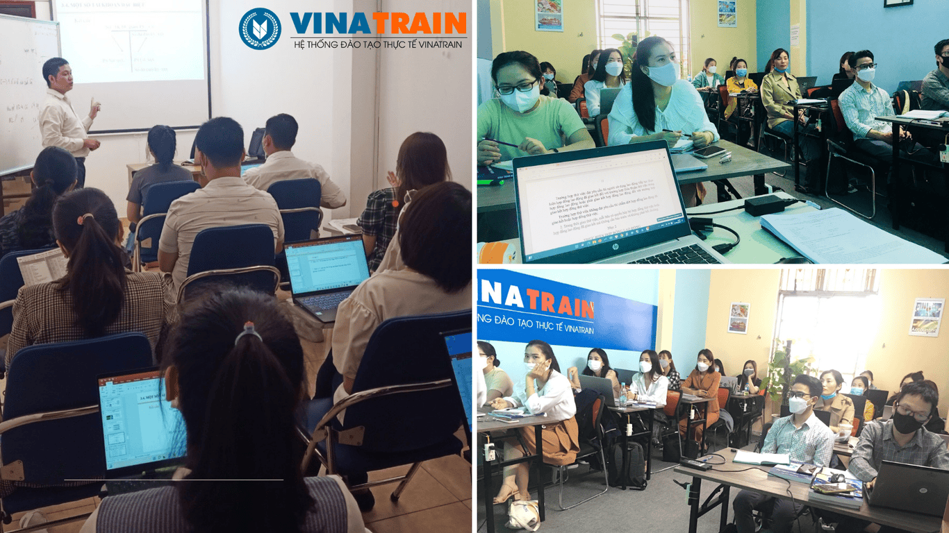Khóa học đào tạo thực tế tại VinaTrain