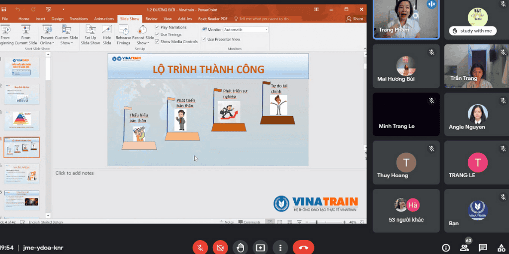 VinaTrain đào tạo kỹ năng mềm cho học viên khi tham gia khóa học