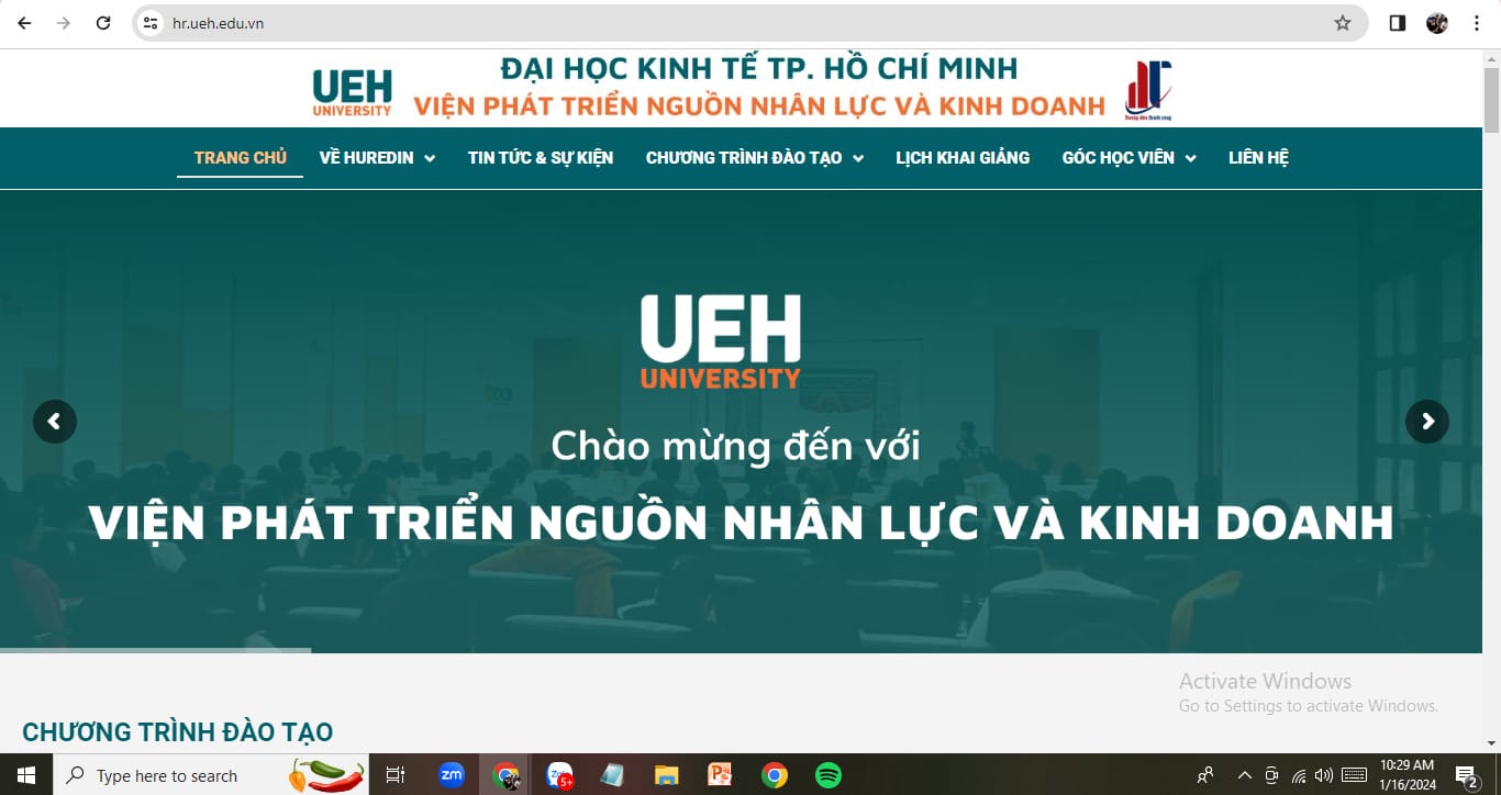 Viện Nghiên cứu và Phát triển nguồn lực (HUREDIN)