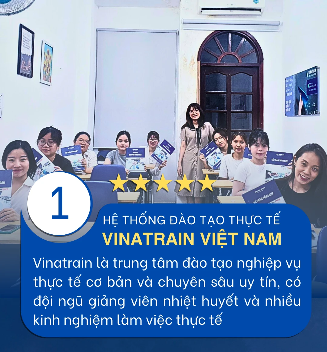 Vinatrain với khóa học hành chính nhân sự được đánh giá rất cao về chất lượng đào tạo